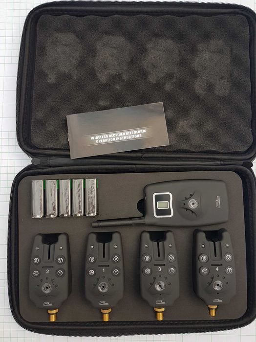 Set 4 Avertizori cu Statie FL si penar de transport model JY-19