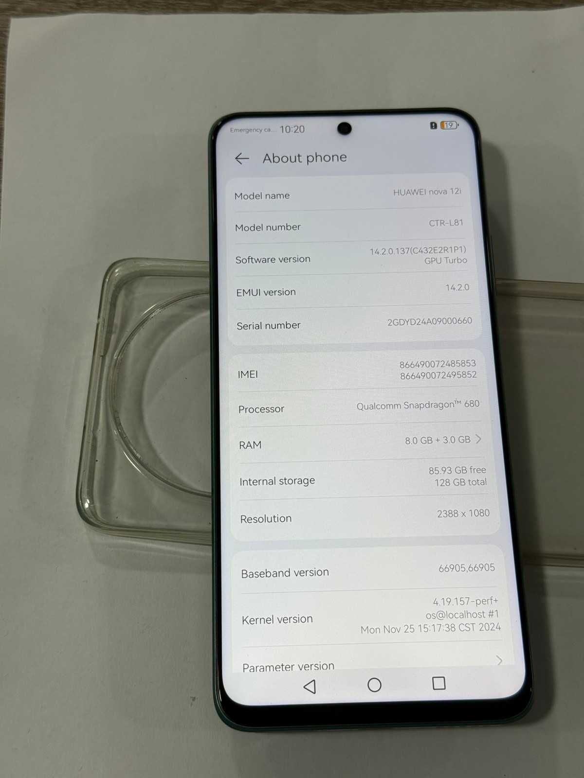 Продавам Huawei Nova 12i 128gb
