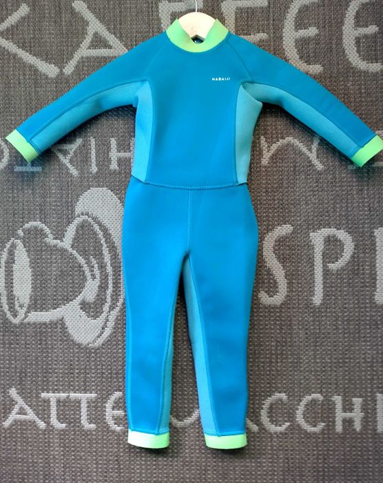 Combinezon neopren 2 mm Nabaiji TI WARM, masura 96-102 (3-4 ani)