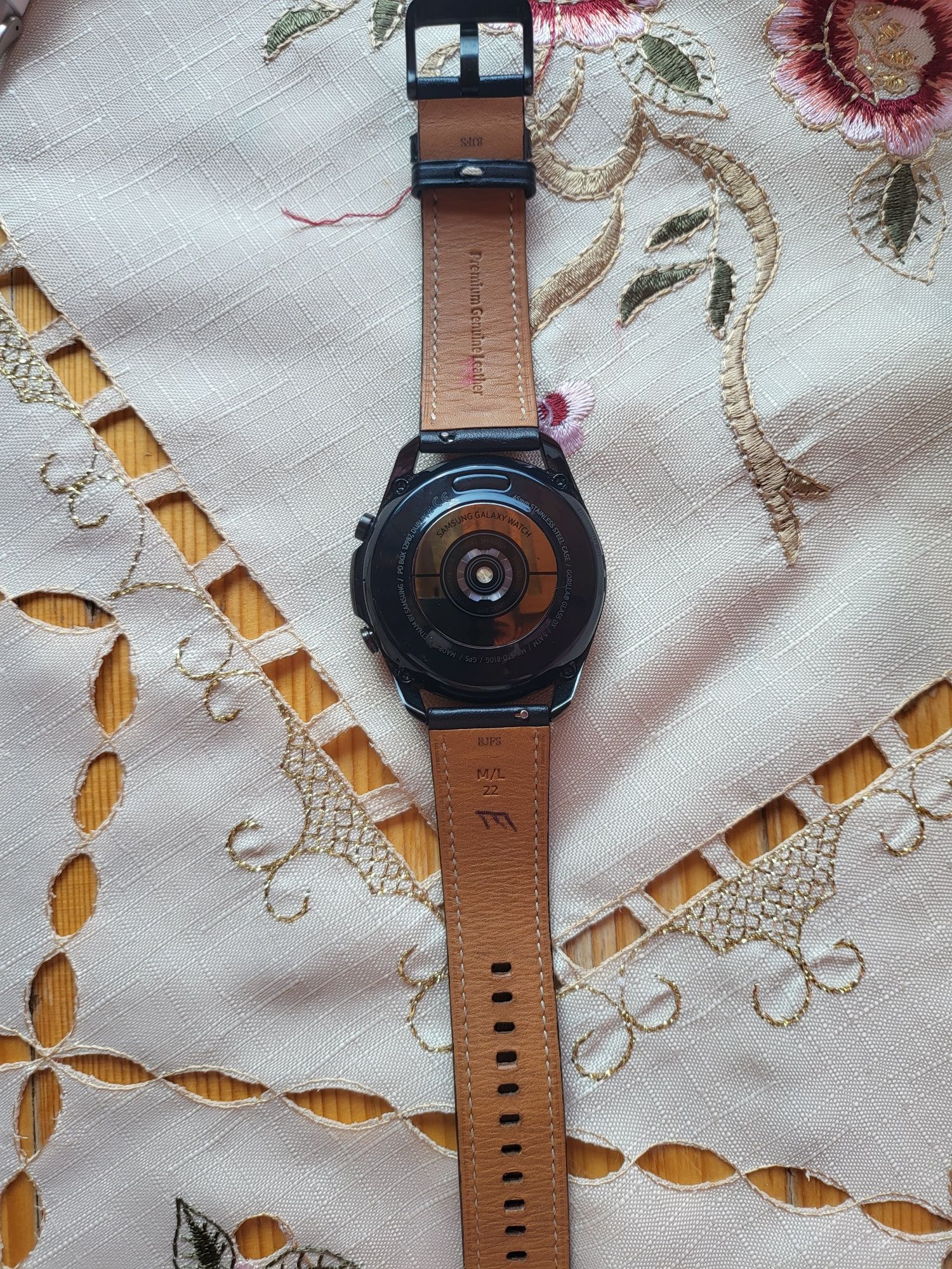 Smartwatch Samsung Galaxy Watch3 45mm (SM-R840), Mystic Black folosit