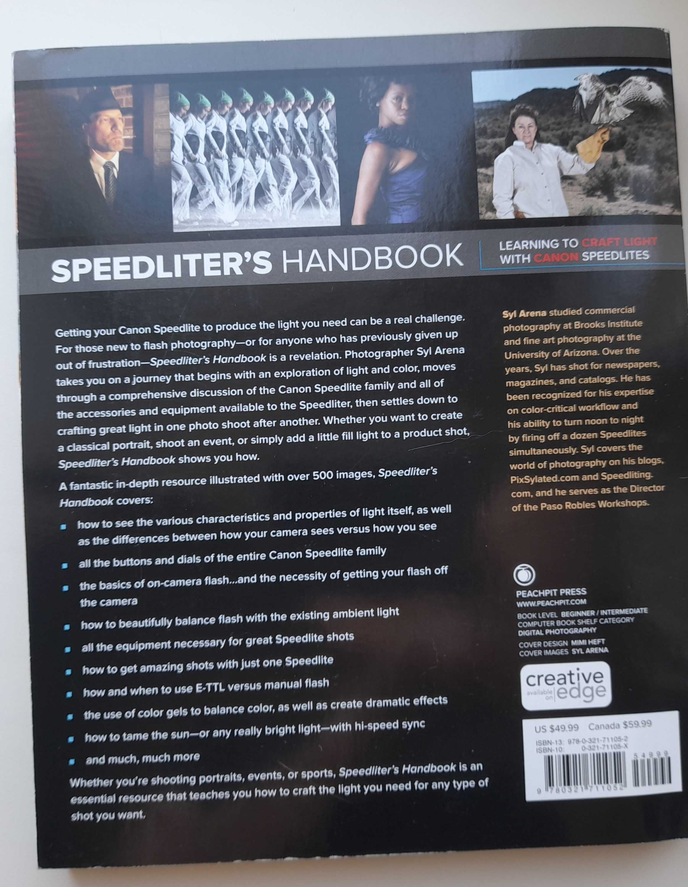 Speedliter's Handbook, Syl Arena (книга на английском по фотографии)