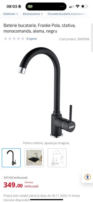 Chiuveta de bucatarie