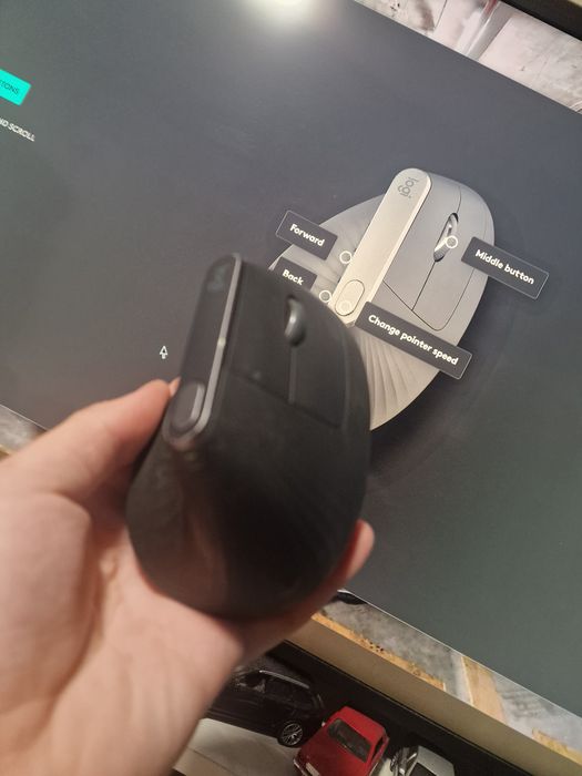 Mouse Logitech MX Vertical – ergonomic