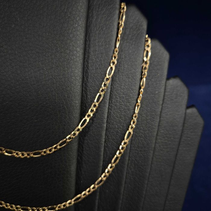 ( B32086.1 / Ag28 Doi Baieti ) Lant Aur 14K - 4.09 grame / 1831 lei