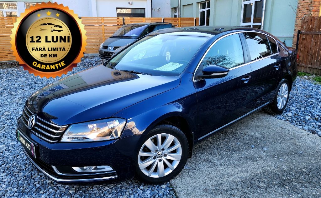 Vw Passat B7 Highline - 2.0 TDI - An 2011 -Euro 5- 140 CP *ȘI ÎN RATE*