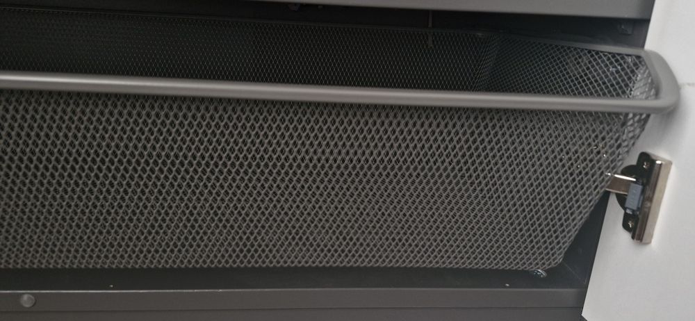 Кошница с релси и рафт Ikea Pax 100х35