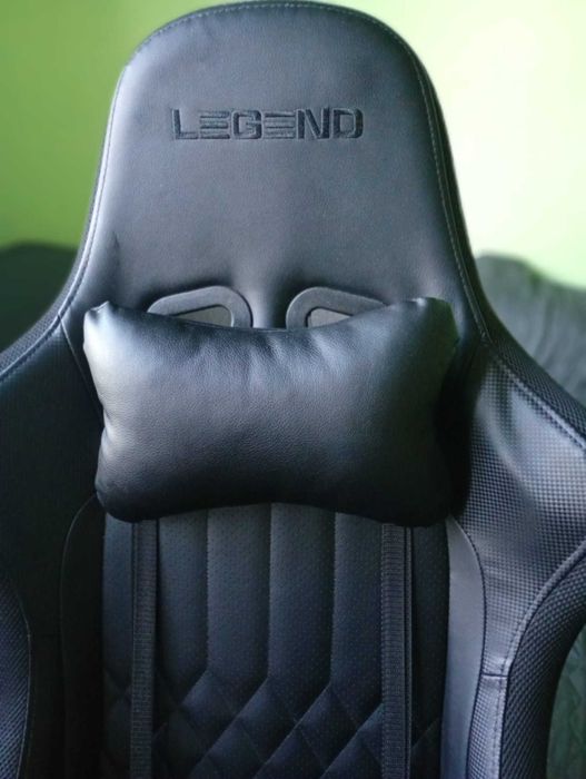 Геймърски Стол Кожен, Светещ "Legend"