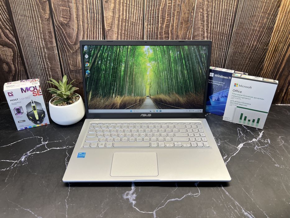 Ноутбук для работы ASUS Celeron X515F | N4020 | 8GB | 128GB SSD