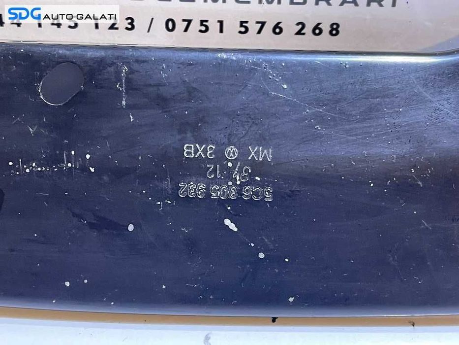 Traversa Superioara Suport Far Dreapta VW Jetta 4 2011 - 2018 Cod 5C6805932 [D0244]