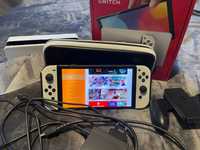 Nintendo Switch OLED (Folie si Husa) cu GARANTIE