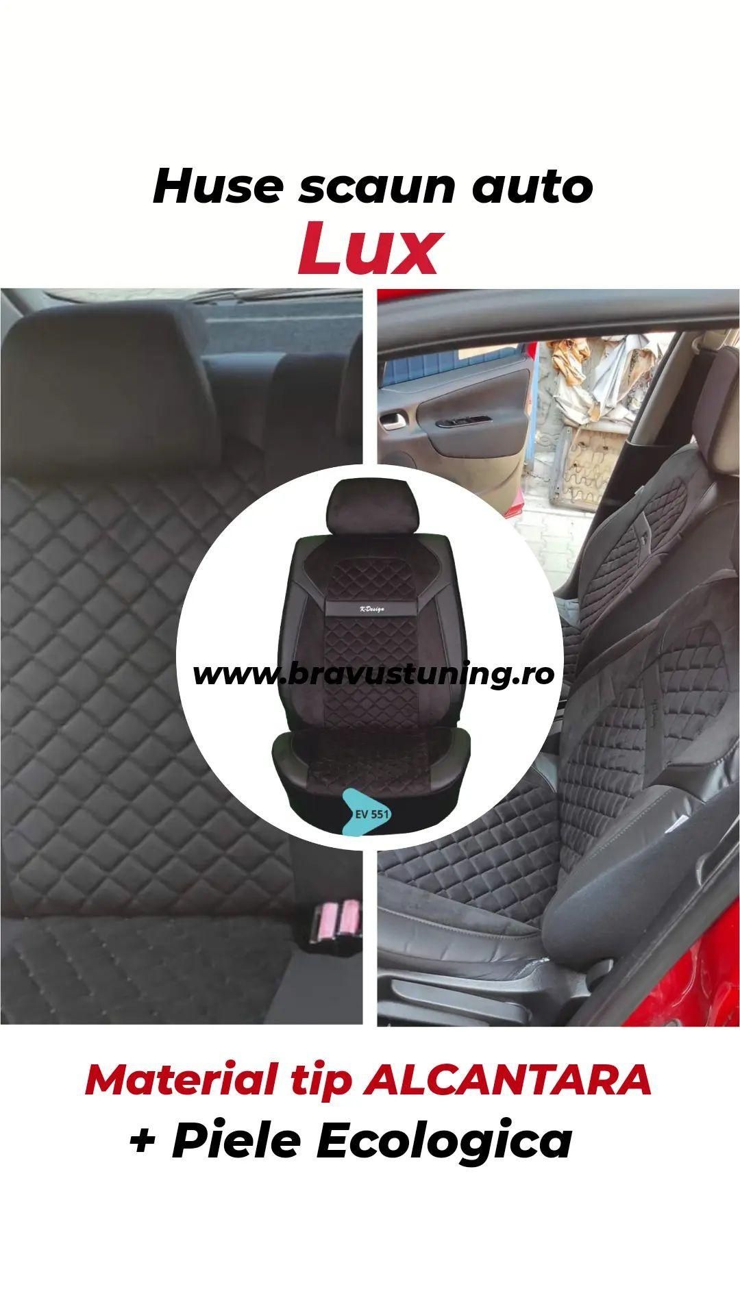 Huse scaun auto LUX Mercedes, BMW, Skoda, Opel, Audi, Kia,Hyundai,Seat