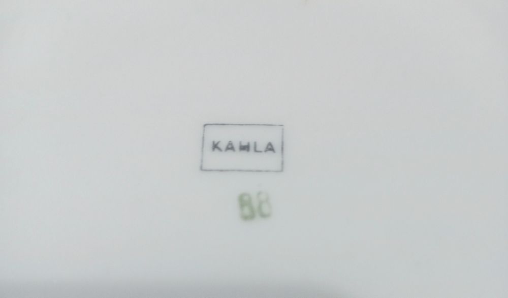 Большие сервизные тарелки. KAHLA. Фарфор. Германия. Винтаж.