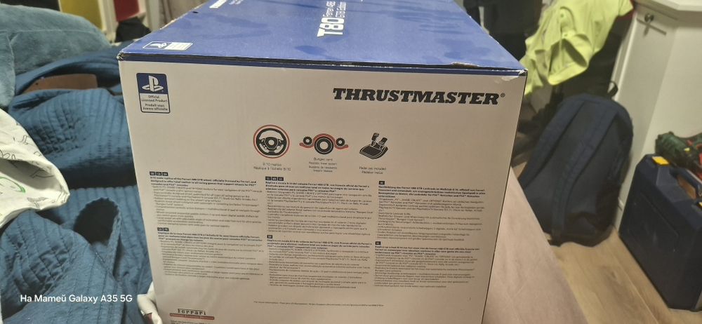 Ps4 1.5 TB + волан thrustmaster t80
