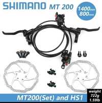 Гидравлические тормоза Shimano MT200