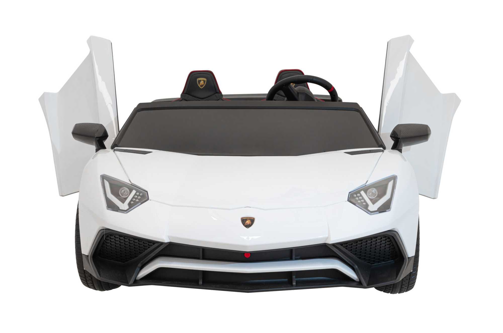 Masinuta electrica copii 4-15 ani Lamborghini Aventador 400W 2 loc Alb