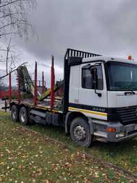 Camion forestier mercedes cu remoca