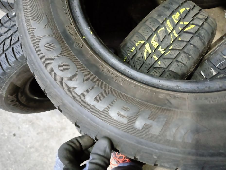 Anvelope iarna ms 195/70/15 hankook 2015 5.5-6mm