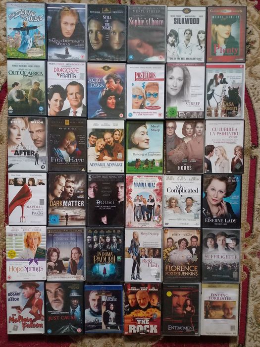 MERYL STREEP,Jack NICHOLSON,John MALKOVICH dvd filme originale colecți