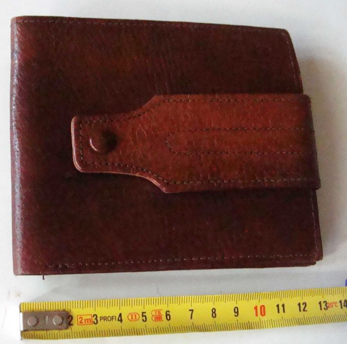 Кожен портфейл ръчна изработка от  двадесети век.