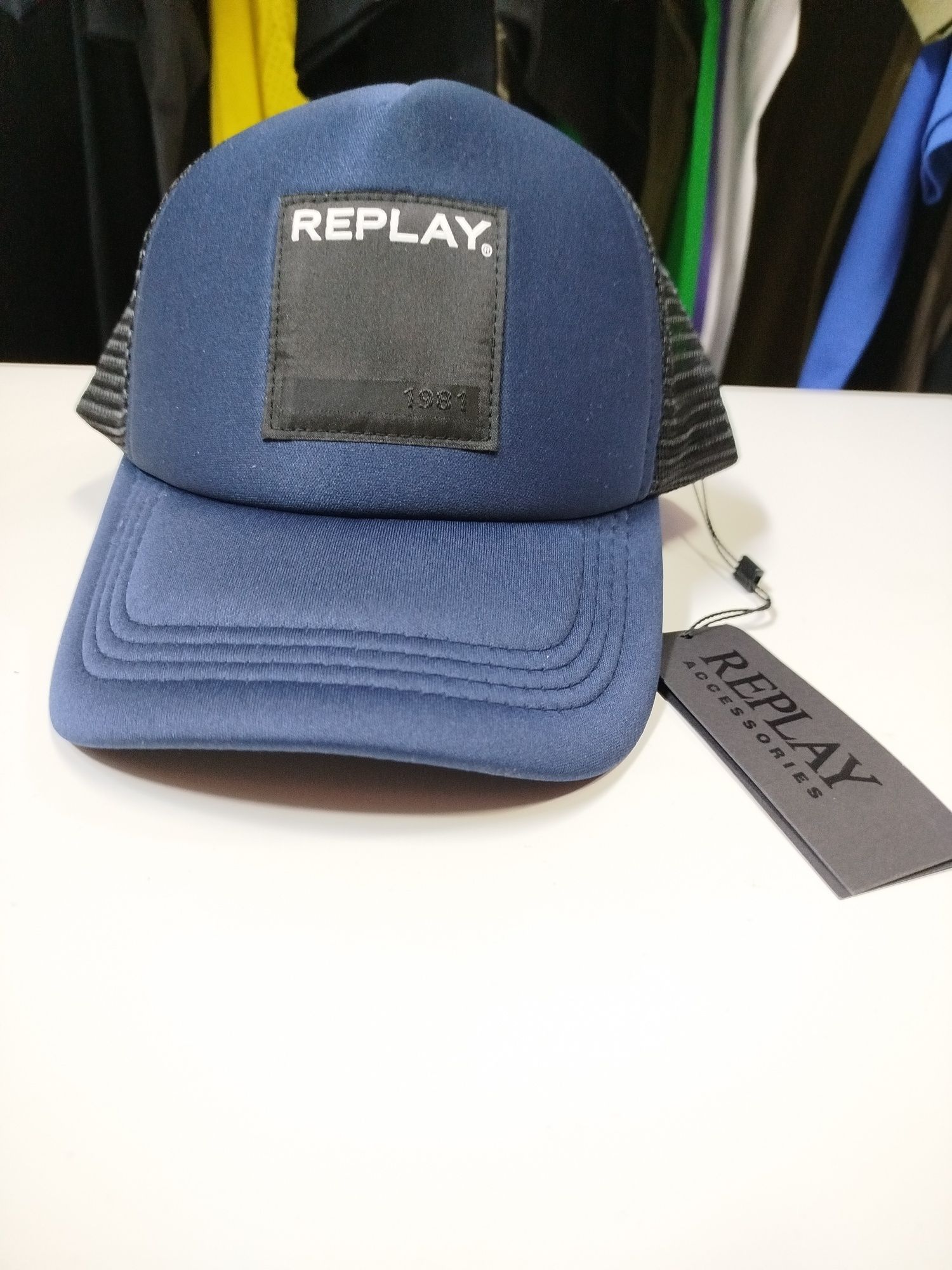 Оригинална шапка Replay нова реплей лятна с мрежа