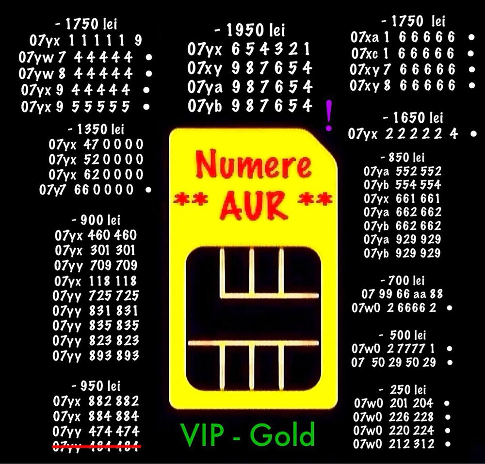 NumereTelefonVip