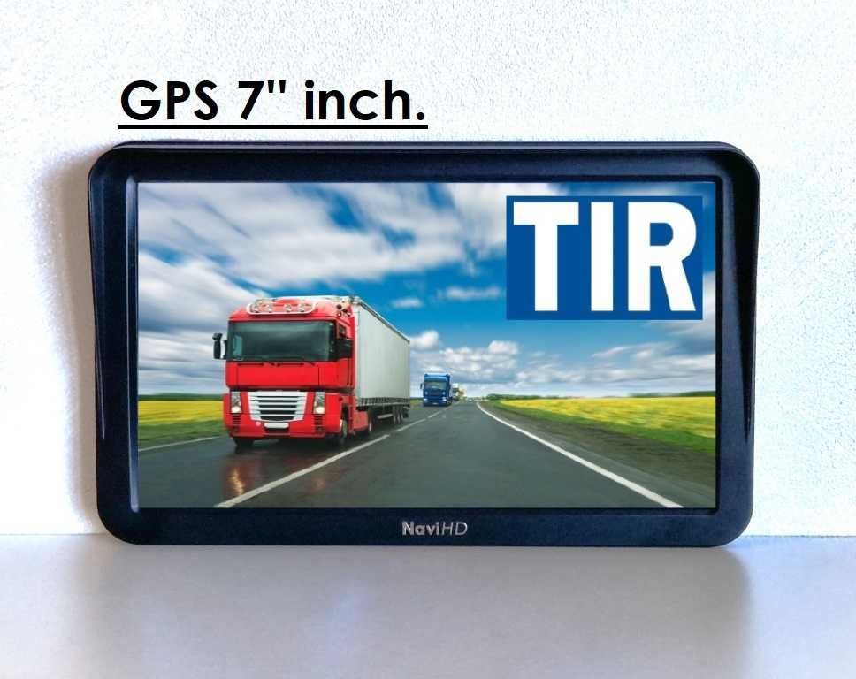 GPS NaviHD PRO -7"inch. Actualizat Truck,TIR,Camion,Auto. Model NOU.