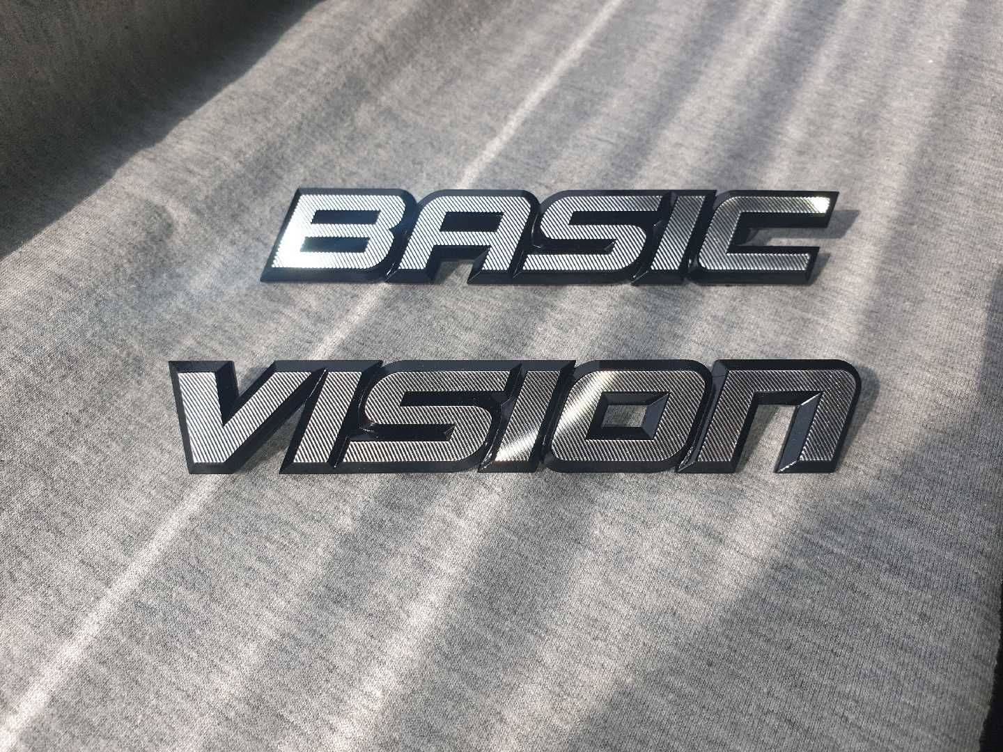 Logo aluminiu 3D : Vision , Basic