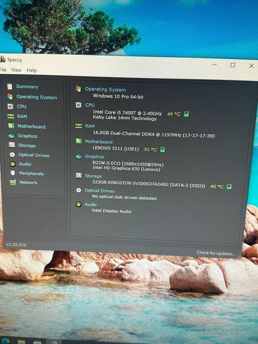Calculator Lenovo ThinkCentre cu Toate Aplicațiile Microsoft Office