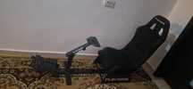 Scaun gaming - Cockpit Playseat Evolution ActiFit, Textil, Negru