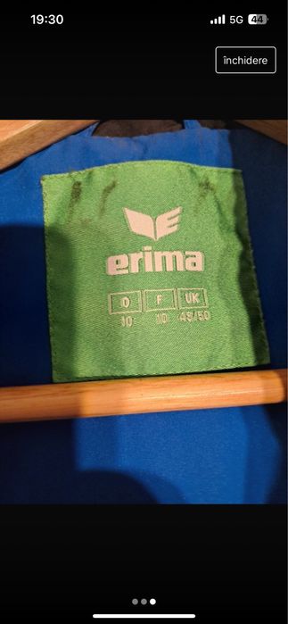 Geaca albastra Erima