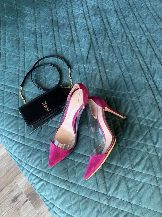 Pantofi de damă din piele întoarsă, originali, mărimea 41 (26 cm)
