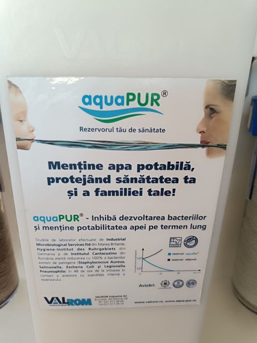 Rezervor de apa Sistem AquaPur de filtrare – stocare si pompare a apei