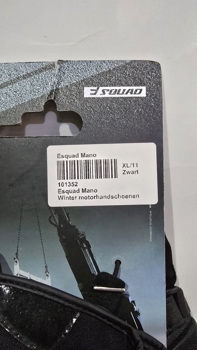 Mănuși moto atv piele/textil Squad XL