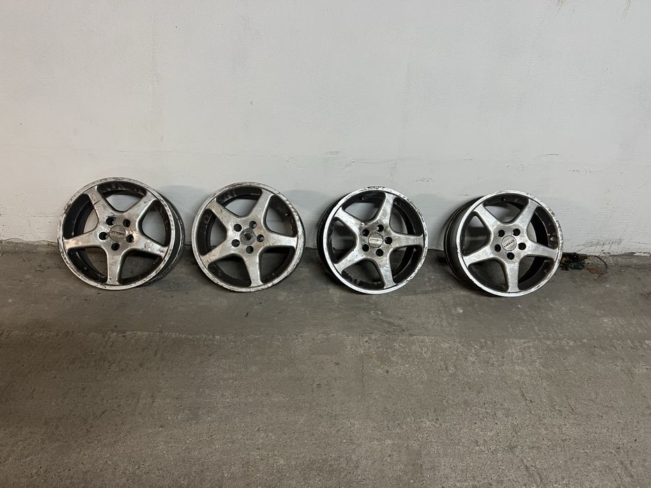 Лети джанти 15 цола, 5х112 с втулки за централен отвор 57.1 vag