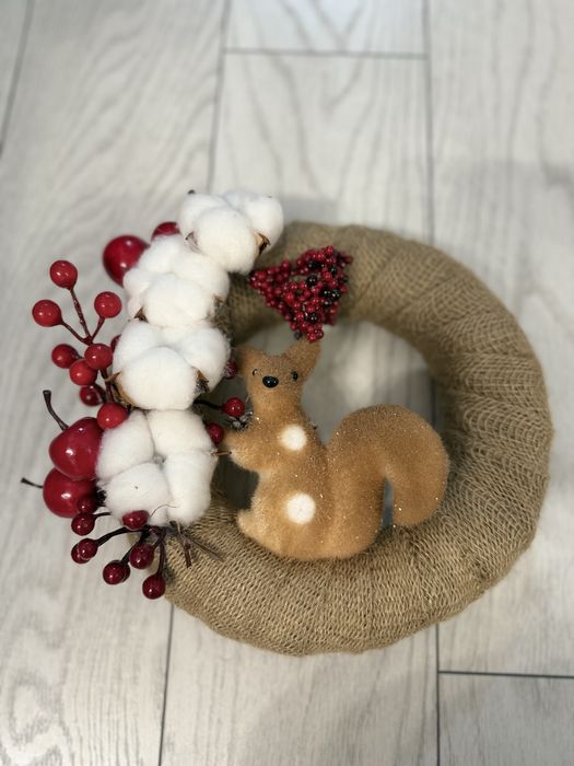 Coronita decorativa de Craciun Handmade