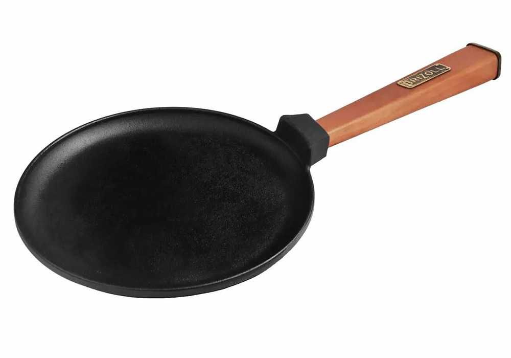 Чугунен тиган за палачинки, 20см-26см