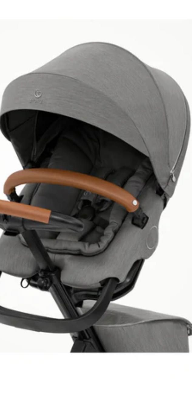 Stokke® Xplory® X + бебешки кош - цвят Modern Grey