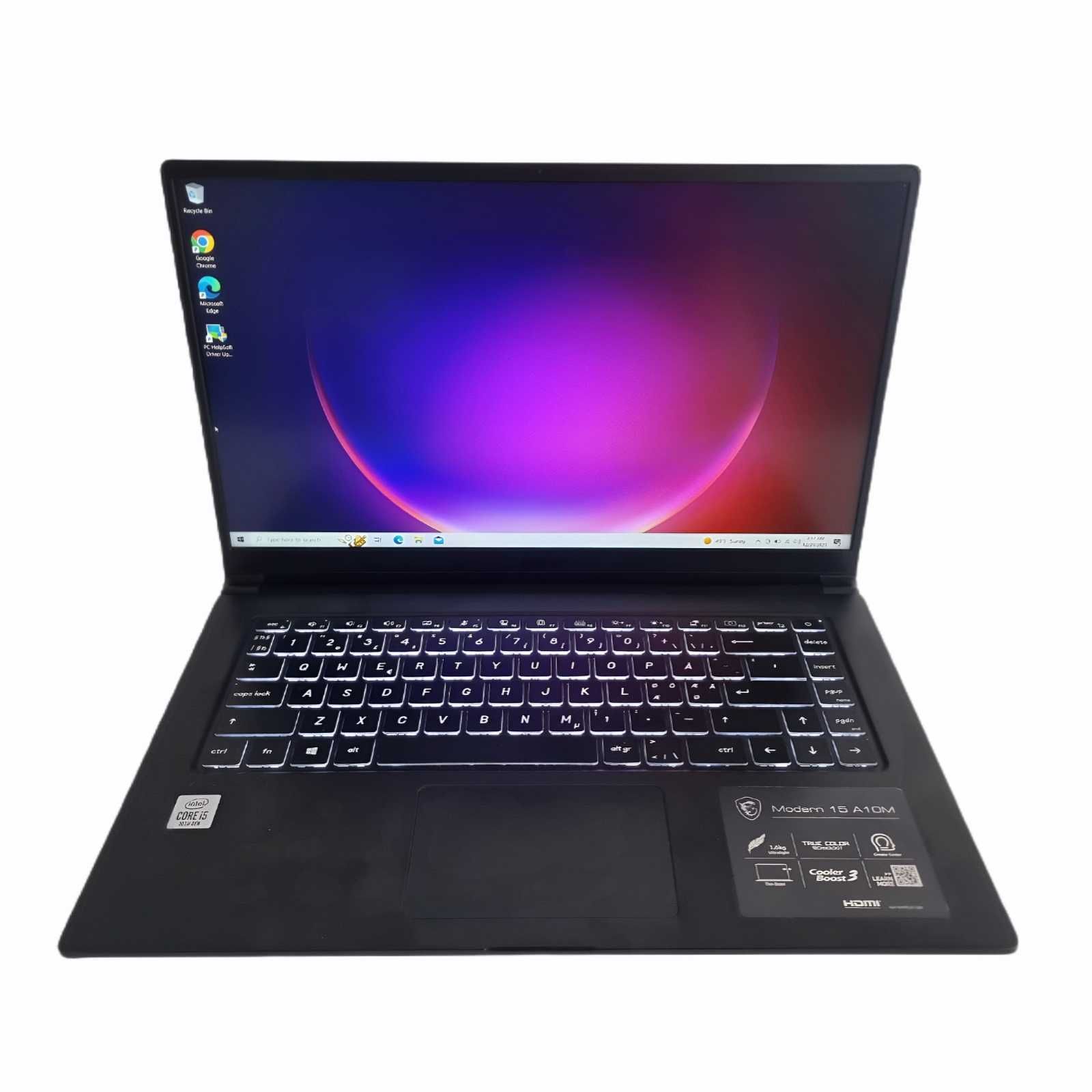 Laptop MSI Modern 15 A10M 15,6FHD i5-10210U 8GB RAM SSD 256 GB