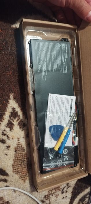 AC14B8K НОВА батерия 2 броя  за лаптоп Acer, 4 клетки, 15.2V, 48Wh,