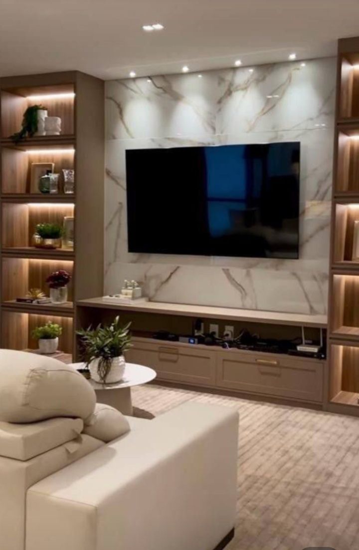 TV zona,  ТВ зона с подсветкой, тумба для ТВ,