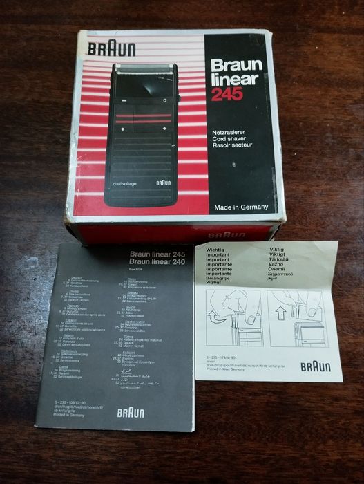 Продается бритва Braun Linear 245 Германская
