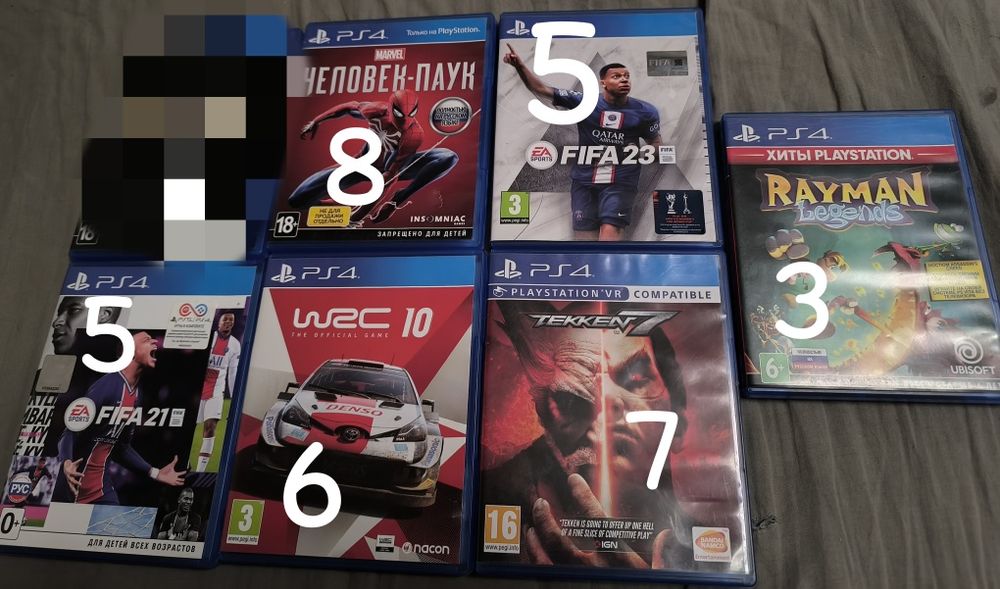 Продам игры для ps4