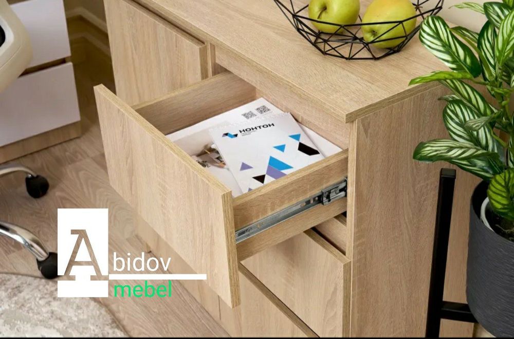 Комод честер для белья в стиле hi-tech.