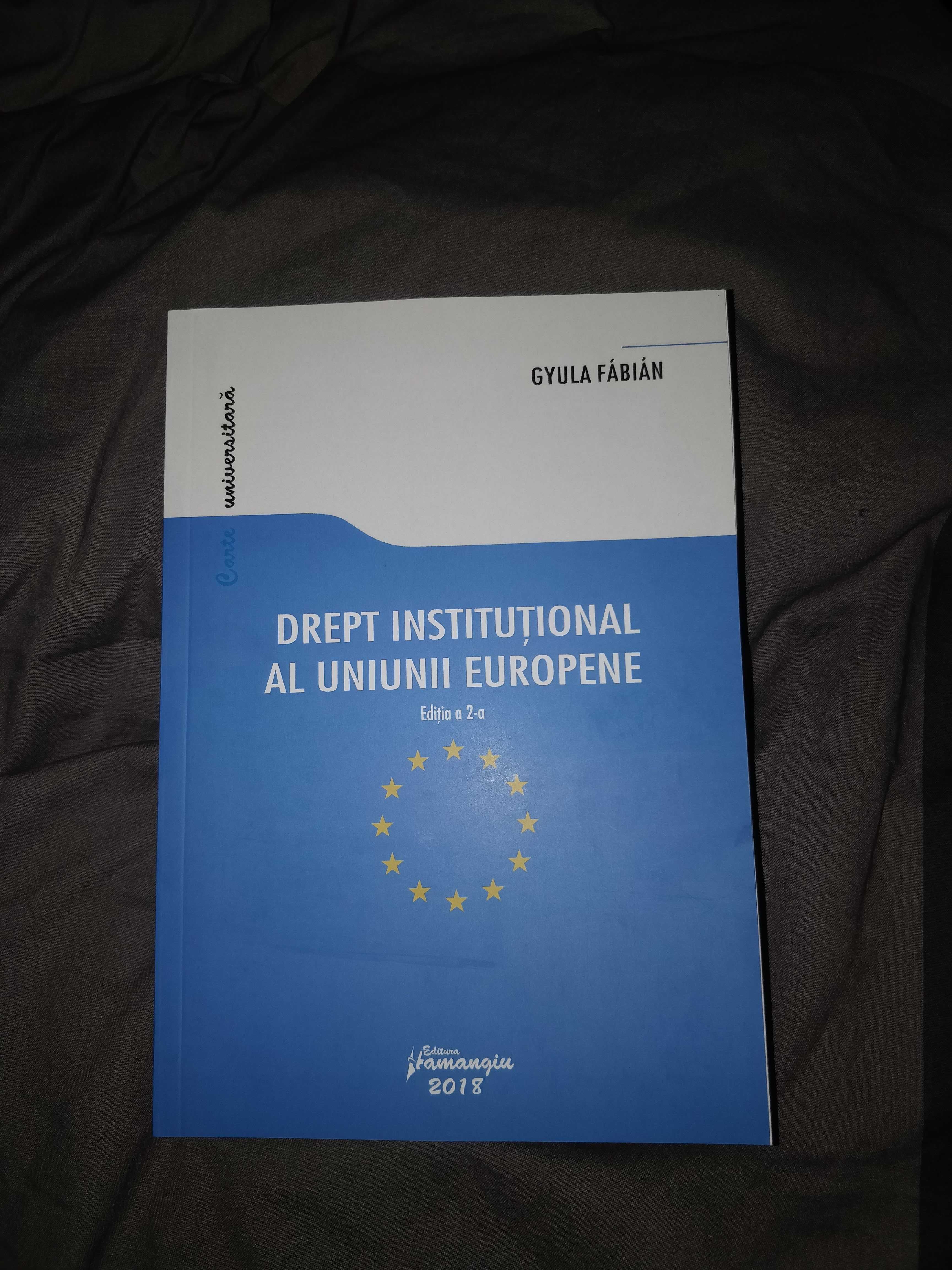 Manual drept instituțional al Uniunii Europene
