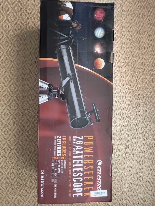 Телескоп Celestron PowerSeeker 21044 Рефлектор 3xBarlow леща, 2окуляра