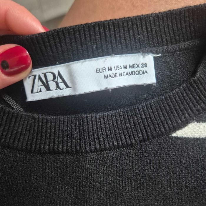 Блуза с дълъг ръкав ZARA