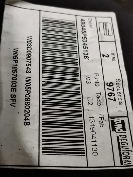 Арматурното Табло Аербег Airbeg Сеат Толедо/Seat Toledo 2004--2009г