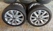 Jante R17 Originale VW Anvelope Dunlop 225/45 Foarte bune
