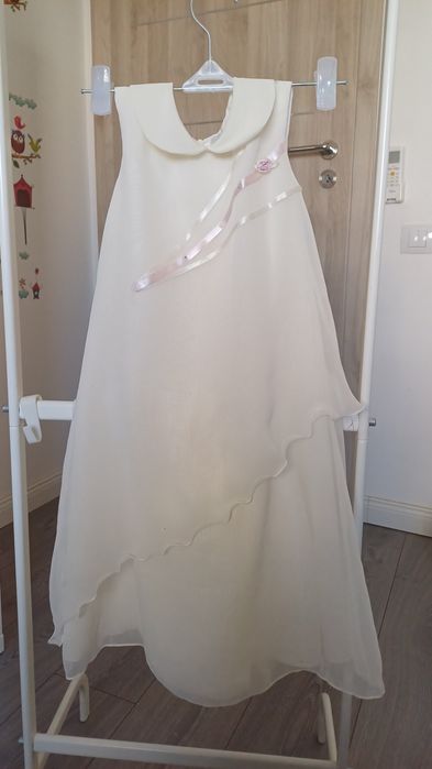 Rochie eleganta fete fetite voal dantela paiete invarticioase 5ani 116