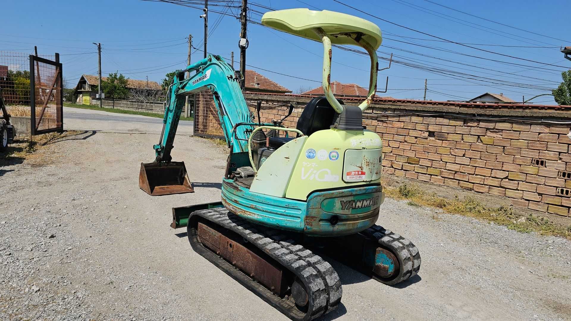 Японски багер Yanmar VIO 30 - 3 тона, АграБГ Джолев